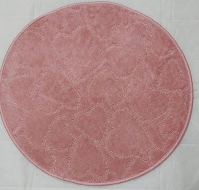 Tappeto rotondo antiscivolo misura 65x65