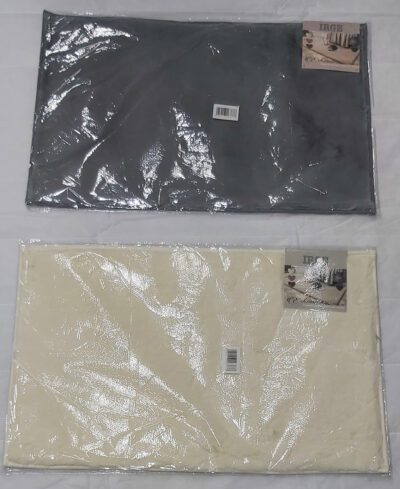 Tappeto singolo morbido antiscivolo con pelo rasato misura 50x80