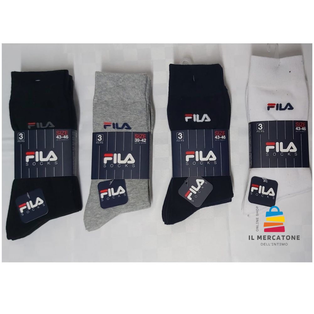 Calzino in cotone FILA Confezione da 3 paia