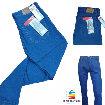 Jeans Uomo Regular modello 5 Tasche Estivo Paladino
